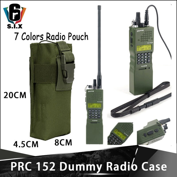 Z-Tac Tactical Military Softair Army Radio PRC-148 PRC 152 Dummy Radio Case Antenna Package Talkie Walkie PRC 148 PRC-152