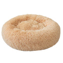 Pet Dog Bed Comfortable Donut Cuddler Round Dog Kennel Ultra Soft