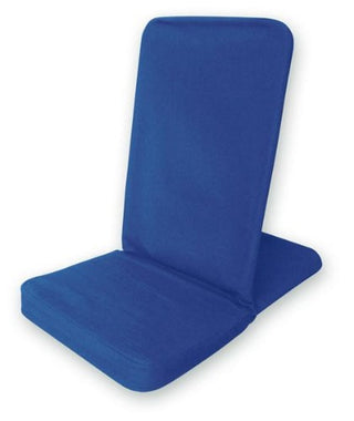 Buy royal-blue Folding Meditation Floor  Chair With Back Rest