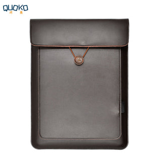 Buy matte-brown Double Layer High Capacity Laptop Bag Cover MacBook Pro Air 12/13.3/15.4/16