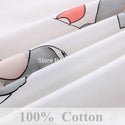 Gray Elephant Cotton Cartoon Soft Baby Bedding Set Baby Crib Bumper Include Pillow/ Bumpers/ Sheet/Quilt Cover NewBaby Bumpers