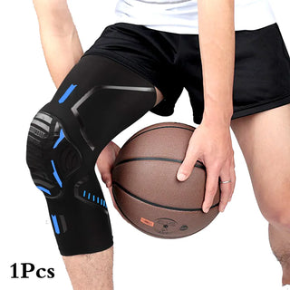 Buy 1pcs-black-blue 1Pc Knee Brace Compression Knee Support