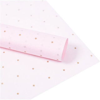 Buy gold-star-pink 50*70 Cm Gift Wrapping Paper