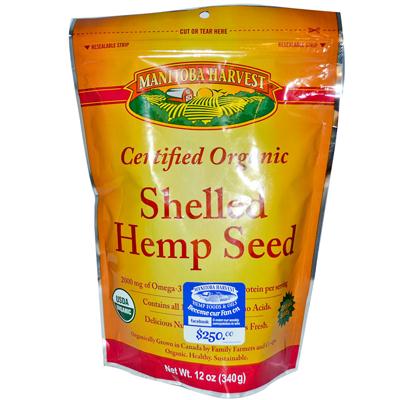Manitoba Harvest Organic Hemp Seed Nut (1x12 Oz)