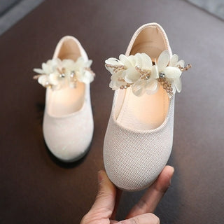 Buy 63a Baby Girls Walking Shoes Kids PU leather Big Flower Summer Princess