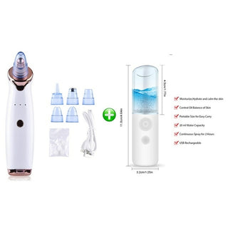 Buy add-face-steamer Blackhead Remover Face Deep Nose Cleaner T Zone Pore Acne Pimple