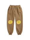Brown yellow trouser