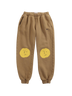 Brown yellow trouser