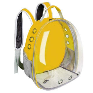 Buy yellow-2 Breathable Cat Carrier Puppy Kitten Carrier