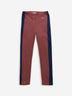 Red and blue pants