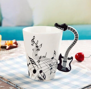 Buy style-9 Creative Music Violin Style Guitar Ceramic Mug