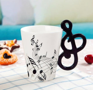 Buy style-10 Creative Music Violin Style Guitar Ceramic Mug