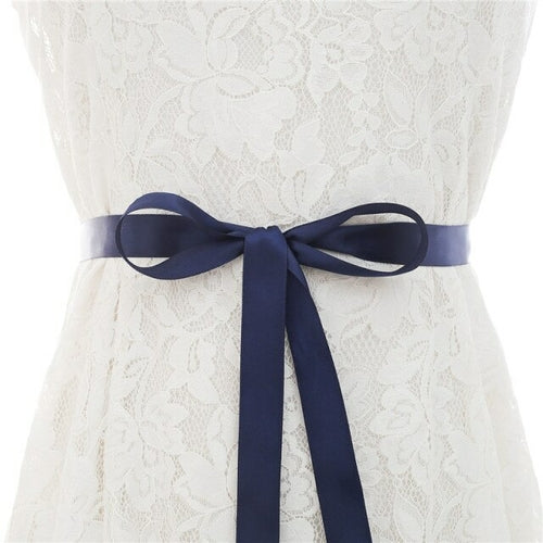 Crystal Bridal Sash Rhinestones Pearls Wedding Belt  Satin Bridal Belt