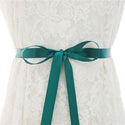 Crystal Bridal Sash Rhinestones Pearls Wedding Belt  Satin Bridal Belt