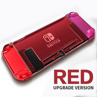 Buy red Detachable Crystal PC Transparent Case For Nintendo Nintend Switch NS