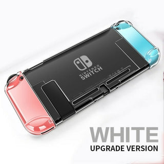 Buy white Detachable Crystal PC Transparent Case For Nintendo Nintend Switch NS