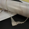 Fashion Bridesmaid Bridal Jewelry Sets for Women Rhinestone Crystal