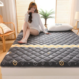 Buy red Foldable Tatami Mattresses High Quality Floor Mats Single Double Non