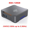 GK3V Windows 10 Mini PC Intel J4125 QuadCore DDR4 8GB 256GB SSD Dual