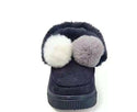 2020 women new winter high top shoes with soft bottom and fur ball on