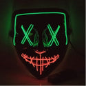 Halloween Mask Mixed Color Led Mask Party Masque Masquerade Masks Neon