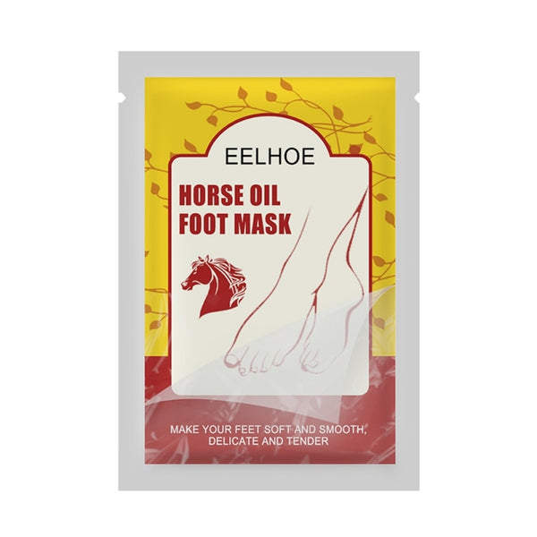 Horse Oil Foot SPA Masks Soft Smooth Hydrating Cracked Dry Heel