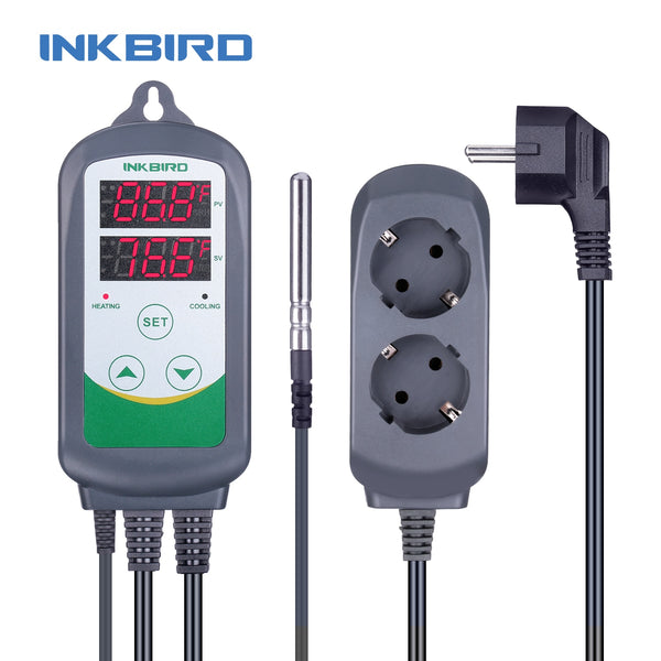 Inkbird Digital Thermostat with Sensor Heating Cooling Temperature