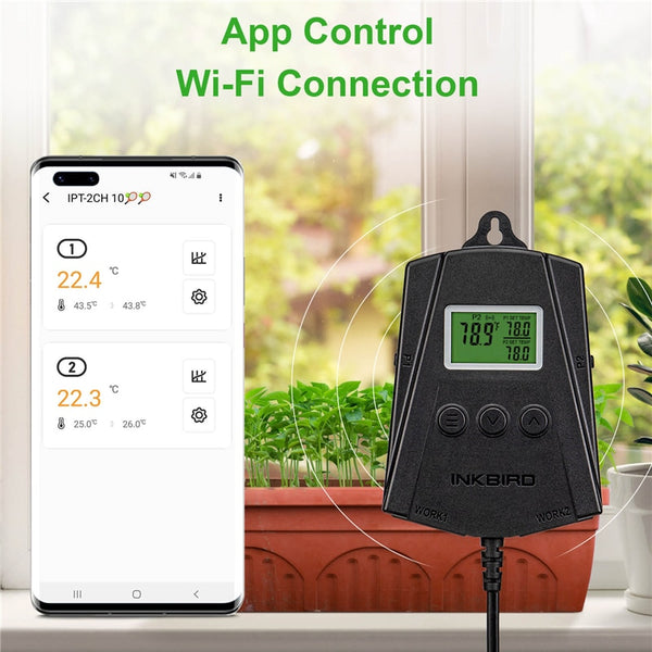 Inkbird Thermoregulator WIFI Temperature Controller with Alarm for