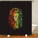 Jamaica Rasta Reggae Lion Art Bathroom Decor