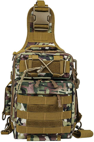 Buy cp-camo LUXHMOX Fishing Tackle Backpack Waterproof for Outdoor Gear Storage