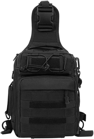 Buy black LUXHMOX Fishing Tackle Backpack Waterproof for Outdoor Gear Storage