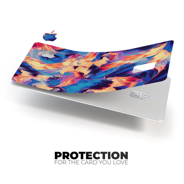 Liquid Abstract Paint Remix V94 - Premium Protective Decal Skin-Kit