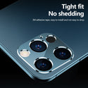 Metal Back Camera Lens Screen Protector For Iphone 12 Pro Max Aluminum