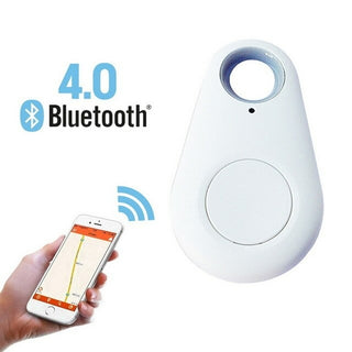 Buy white Mini Smart Bluetooth GPS Tracker Locator Alarm