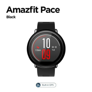 Buy black NEW Amazfit Pace Smartwatch Amazfit Smart Watch Bluetooth Music GPS