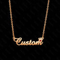 New Style Personalized Customized Name Necklaces Birthstone Nameplate