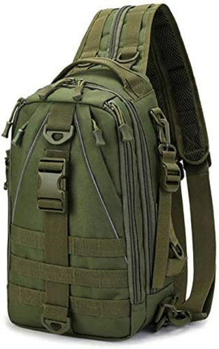 Buy new-green LUXHMOX Fishing Backpack Waterproof Tackle-Bag Fishing Gear