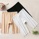 Plus Size Women Shorts Under Skirt New Summer Sexy Traceless Thin Ice
