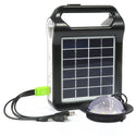 Portable 5V Rechargeable Solar Panel Power Storage Generator System