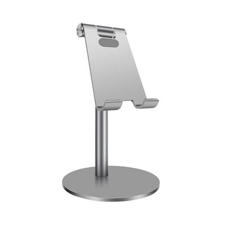 Buy gray Portable Aluminum Desk Desktop Phone Stand Holder