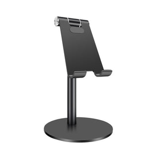 Buy black Portable Aluminum Desk Desktop Phone Stand Holder