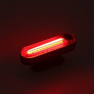 Buy red Portable Bike Lamp USB Rechargeable Waterproof 30