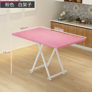 Buy 60x100x74cm-g Portable Folding Table Modern Simple Living Room Dinning Table Set