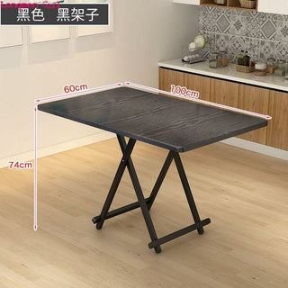 Buy 60x100x74cm-b Portable Folding Table Modern Simple Living Room Dinning Table Set
