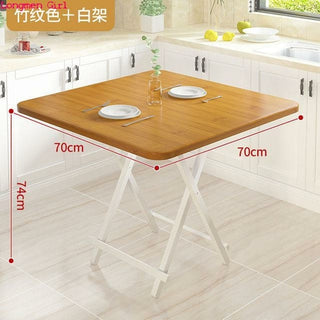 Buy 70x70x74cm-g Portable Folding Table Modern Simple Living Room Dinning Table Set
