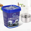 Powerful Stainless Steel Cookware Cleaning Paste Household Kitchen