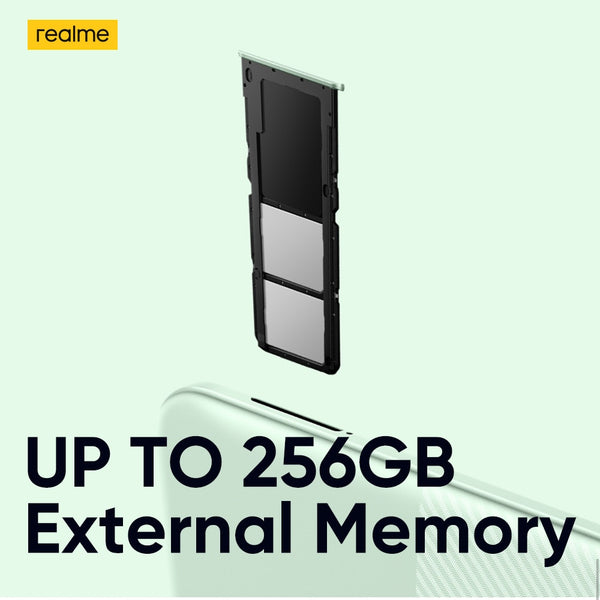 Realme Narzo 50i 32GB 64GB Smartphone 6.5“Large Display Screen 5000mAh