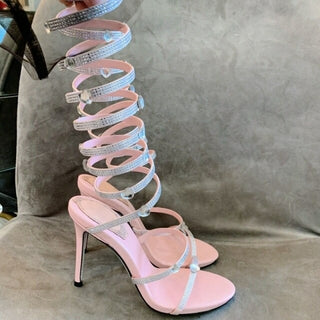 Buy pink Strappy Sandals