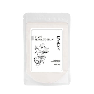 Buy silver-mask Soft Hydro Jelly Mask Powder Face Skin Care Whitening Rose Gold