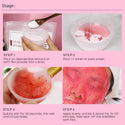 Soft Hydro Jelly Mask Powder Face Skin Care Whitening Rose Gold